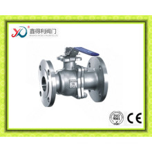 2 PC Flanged Floating Ball Valve of ASME B16.10